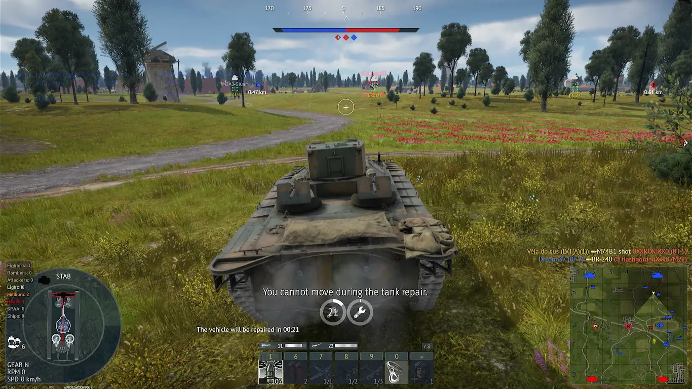 Screenshot 8 do cheat War Thunder Authority para War Thunder